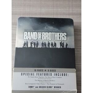Band of Brothers (DVD, 2002, 6-Disc Set) COMPLETE DVD SET NEAR MINT CONDITION!!!